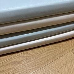 プレイマット　折りたたみ　青の画像