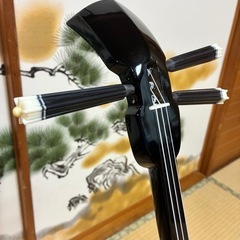 沖縄三線！新品！貴重！知念大工型！本蛇皮！本張り！【一枚張り】⑳の画像