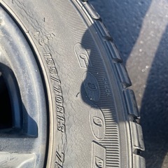 155/70r13 ホイール付き　スタッドレス　4本セットの画像