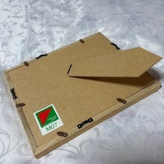 未使用　フォトフレーム　2点セット　ガラス製　　額縁の画像