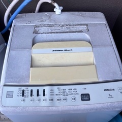 HITACHI 洗濯機　2021年の画像