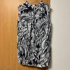 COMMECAISM ペイズリー柄トップス　美品の画像