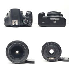 【全国送料無料】 Canon EOS Kiss X80✨Wi-Fi転送 カメラバッグ付き 手振れ補正付き 高画質 レンズセット ズームセット✨ 届いたらすぐに使えます✨ キャノンの画像