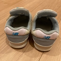 【決まりました】ニューバランス　16.5㎝　グレー水色の画像