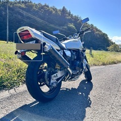 XJR400  2本出しマフラーの画像