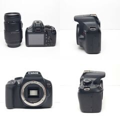 【全国送料無料】 Canon EOS Kiss X80✨Wi-Fi転送 カメラバッグ付き 高画質 超望遠レンズセット ズームセット✨ 届いたらすぐに使えます✨ キャノンの画像