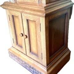 神戸洋家具 シチズン CITIZEN 木製置き時計 高2m  動作確認済みの画像