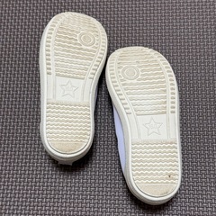 中古上履き16cm☆西松屋☆ホワイト白の画像