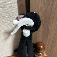 黒猫スプレーカバーの画像