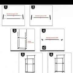 ハンガーラックの画像
