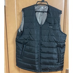 電熱ベスト 発熱ベスト 加熱服 軽量 アウトドア防寒対策 洗濯機洗い可能の画像