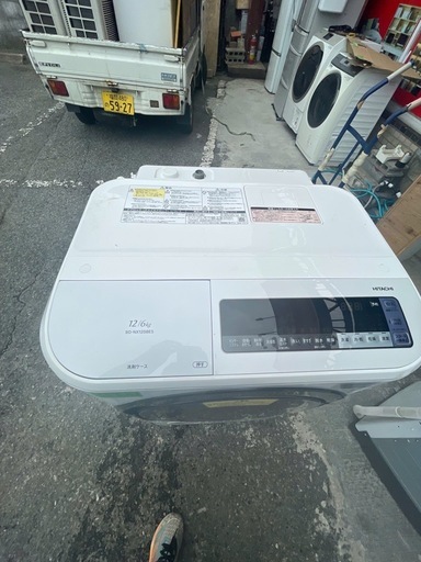 NO B642?福岡市内配送設置無料✨?12kg ドラム式洗濯乾燥機 BD-NX120BE5R