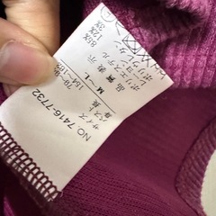 ニットワンピース　M-Lサイズ　中古の画像