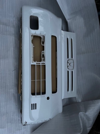 【N-vanバンパー】JJ1白バンパー（傷あり）