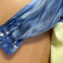 YAMADAYA SCOTCLUB 美品　デニム切替シャツの画像
