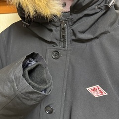 お話し中...【DANTON】黒タッサーダウン 約Lサイズの画像