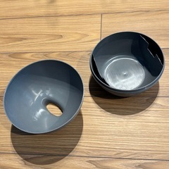 モダン グレー 球形 ティッシュボックスの画像