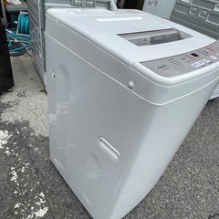 NO B646🌈福岡市内配送設置無料✨🌈全自動洗濯機 Sシリーズ ホワイト AQW-S60J-W [洗濯6.0kg /乾燥機能無 /上開き] 2021ねん年の画像