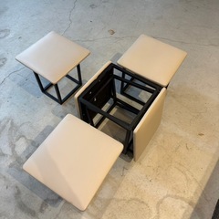 無料 0円 収納  イス 5つ入りの画像