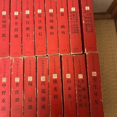 日本文学全集30巻の画像
