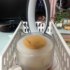 加湿器アンド卓上電気です。の画像