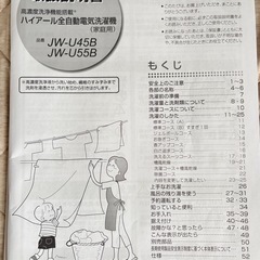 Haier 全自動
電気洗濯機の画像