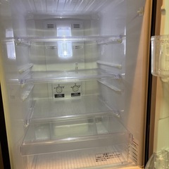 冷蔵庫 三菱ノンフロン冷凍冷蔵庫 調節可能 2017年制の画像