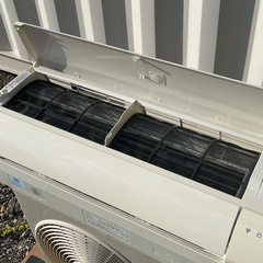 取付け可 ! !◇シャープ エアコン 6畳用 2017年製 プラズマクラスター 内部洗浄AY-227TN 高圧洗浄済み ! 保証付き ! !の画像