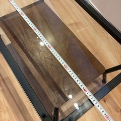 ガラス天板 センターテーブルの画像