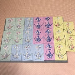 鶴熨斗のポチ袋の画像