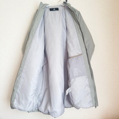 新品未使用　ダウンジャケット　グレー　の画像