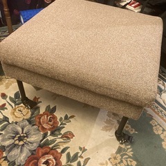  【あげます】モダンデコ　オットマンの画像