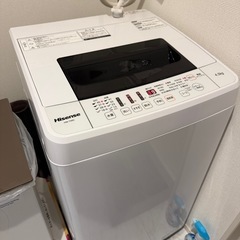 hisense 洗濯機の画像