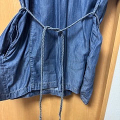 ELLE デニムワンピース　中古の画像