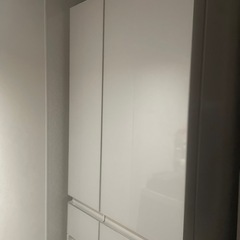 Panasonic 高級モデル　ガラスドア　501L 冷蔵庫の画像