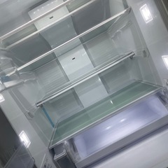 Panasonic 高級モデル　ガラスドア　501L 冷蔵庫の画像