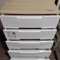 引取り希望　アイリスオーヤマ　チェスト　衣装ケース　①の画像