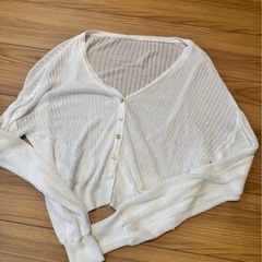 最安値！GRL シアーストライプカーディガン [an1045]の画像