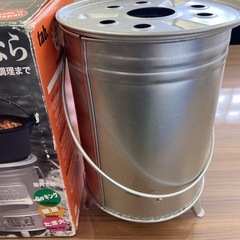 缶ストーブの画像
