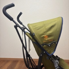 Jeep ジープ ベビーカー ベビーバギー 自立可能 カーキー 軽量コンパクトの画像