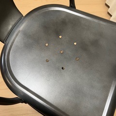 ヴィンテージ　スチールチェアの画像