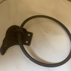 鋳物 タオルかけ DIY　クマさん  の画像