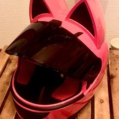 ねこみみ猫耳ヘルメットの画像