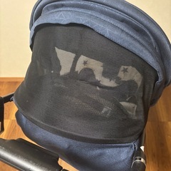 Aprica アップリカ スムーヴプレミアム 三輪 ベビーカー ブルーデニムの画像