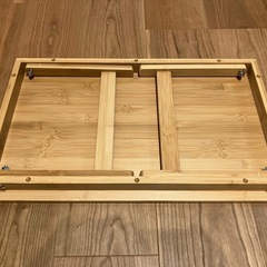 vacances製折りたたみ式/ローテーブル（バンブー製）の画像