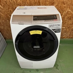 8神奈川 252 送料設置無料☆日立ドラム式洗濯機　11㌔乾燥機能付きの画像