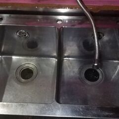 二層式シンク・一層式シンクの画像