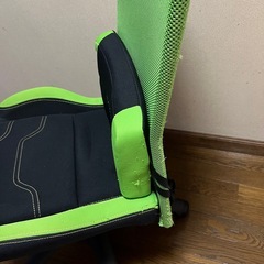 【ゲーミングチェア】スチューデントモデル・RS-200-GN・グリーン＆ブラックの画像
