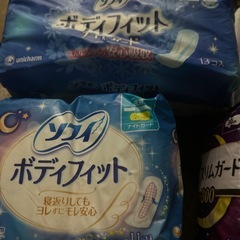 増えました！生理用ナプキン　未開封多数の画像