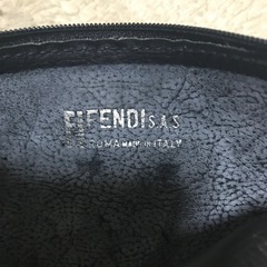 ヴィンテージ フェンディ クラッチバッグ ブラック コットンの画像